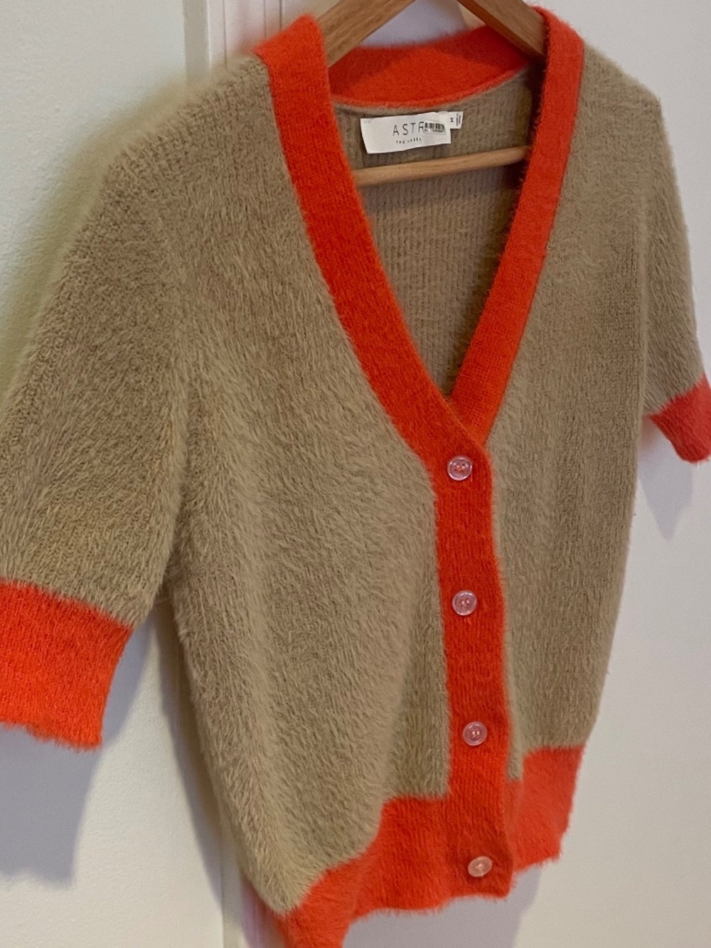ASTR The Label Cloud Nine Cropped Cardigan